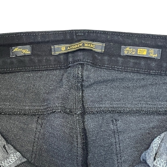 Marc Andrew’s Mini Flare. Low Rise Black Size 29 #1008 - Picture 5 of 8